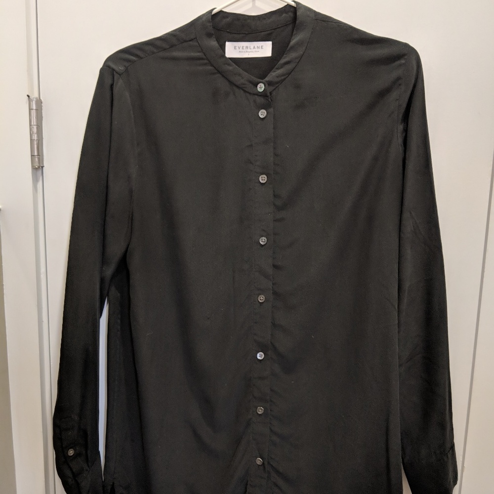 Black Silk Tunic
